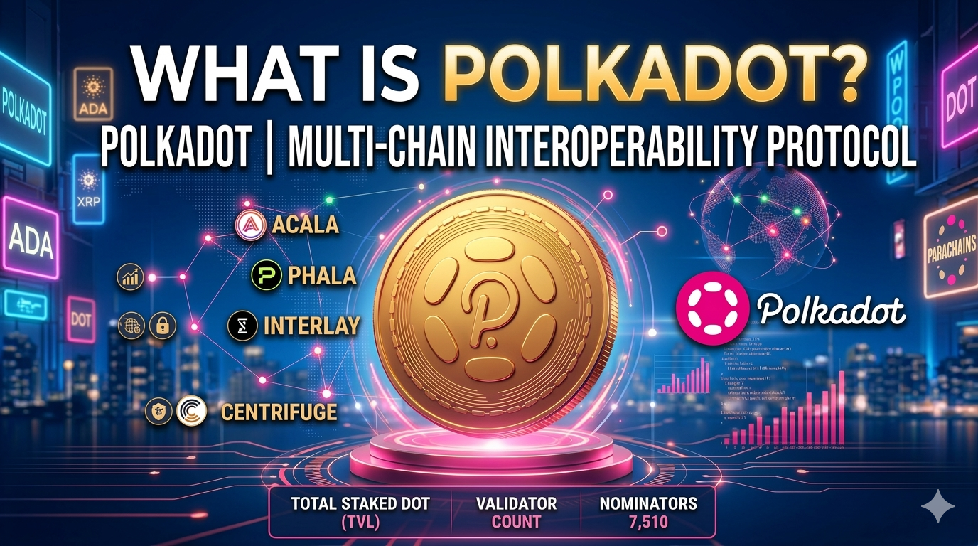 Polkadot (DOT) क्या है? – History, Technology, Parachains और Future