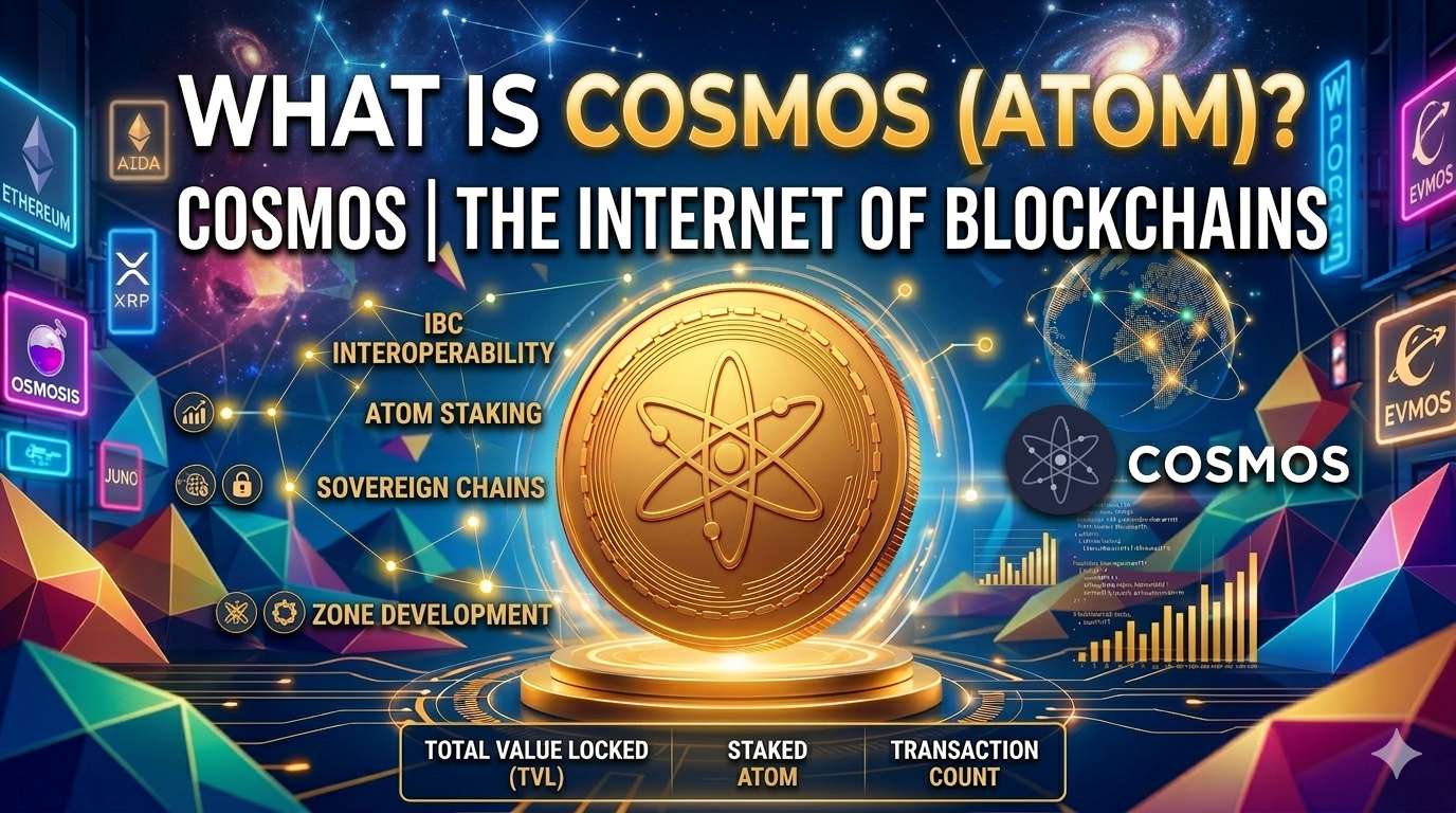 Cosmos (ATOM) क्या है? – Internet of Blockchains, Technology और Future